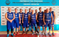 Баскетболисты ТУСУРа заняли пятое место на первенстве России среди ветеранов