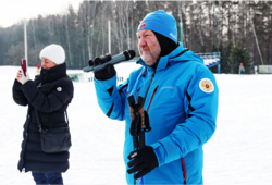 Почти 150 студентов и сотрудников ТУСУРа приняли участие в лыжных гонках