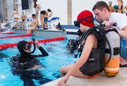 День с дайверами: «Наяда» ТУСУРа провела мастер-класс по погружению с аквалангом