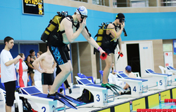 Спортсмены-подводники ТУСУРа участвуют в городском чемпионате по плаванию